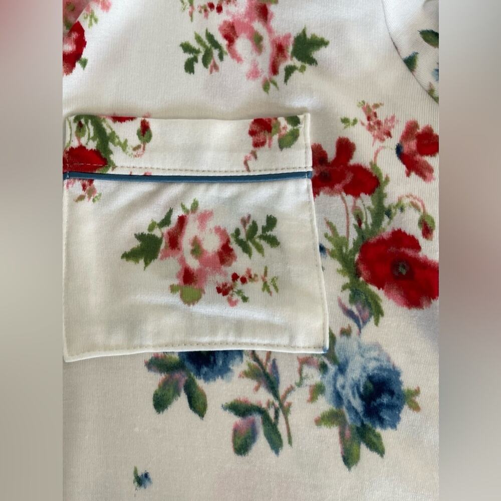 NEW ~ RACHEL PARCELL ~ Modal ~ Nightshirt In Ivory Bouquet Large - Picture 5 of 7